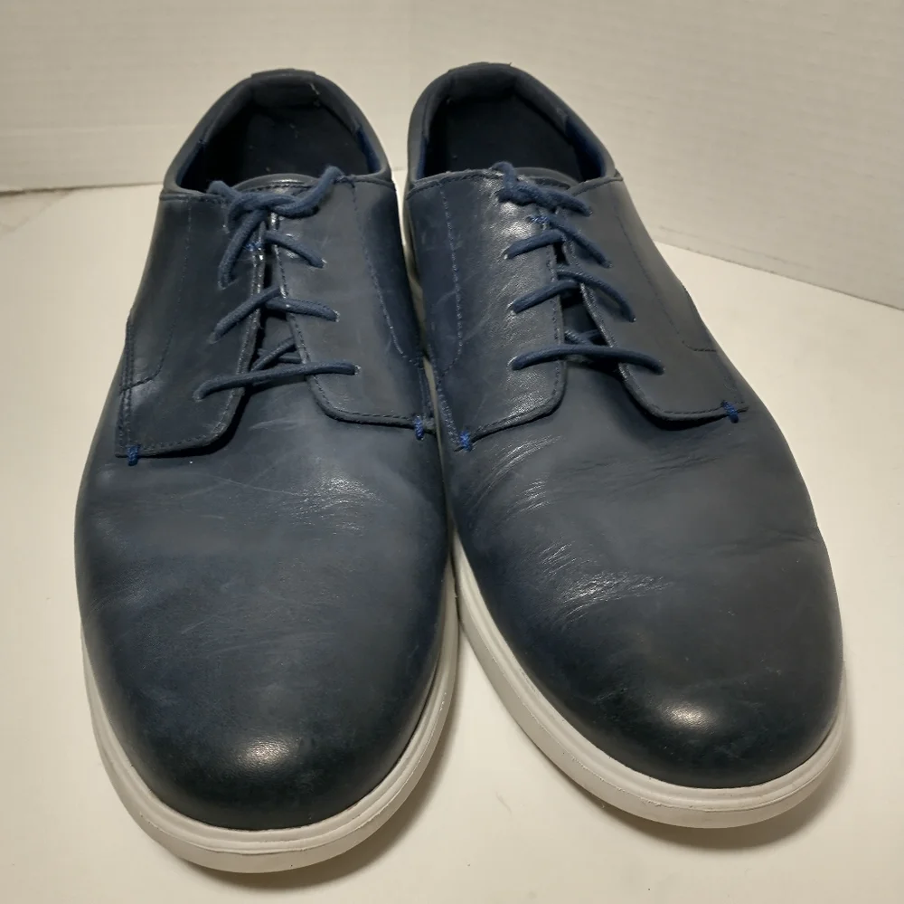 Cole Haan Grand Plus Essex Wedge Oxford,‎ Blue, Men's Size 11.5
